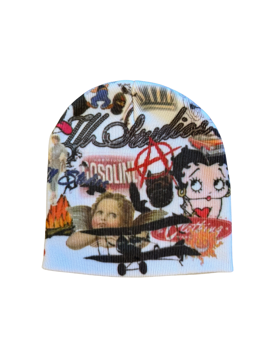 TATTOO BEANIE (WHITE)